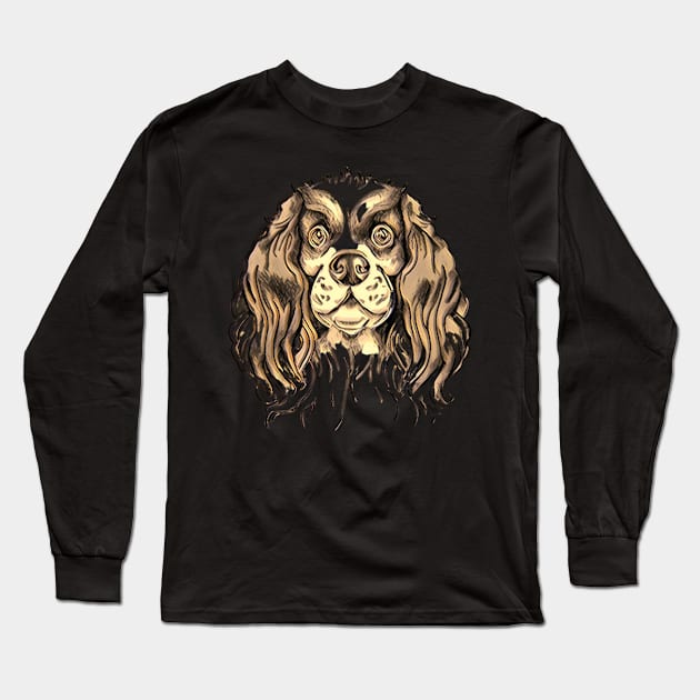 cocker spaniel Long Sleeve T-Shirt by Love My..